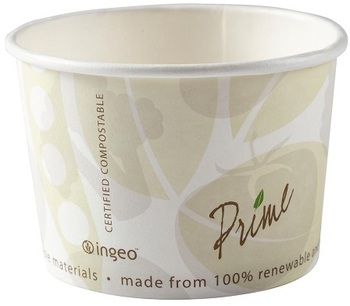 AmerCareRoyal Compostable Food Containers. 8 oz. 1000/case. SPECIAL ORDER WITH EXTENDED LEAD TIMES. NON-RETURNABLE ITEM.