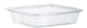 A Picture of product DRC-CH35DEF ClearPac® SafeSeal™ Tamper-Resistant Container Combo with Flat Lid. 35 oz. Clear. 200 count.