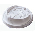 Recloseable Lid.  White.  Fits 12J16, 14J16, 16J16, 20J16, 24J16, 12X16, 14X16, 16X16, 20X16, 24X16, 12U16, 16U16, 20U16, 24U16 Cups.