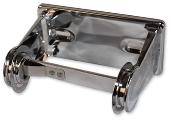 Impact® Single Roll Toilet Tissue Dispensers. 6.5 X 4.5 X 2.75 in. Chrome. 12 count.