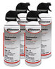A Picture of product IVR-10014 Innovera® Compressed Air Duster Cleaner 10 oz Can, 4/Pack