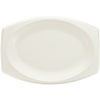 A Picture of product 236-200 Concorde® Non-Laminated Foam Dinnerware.  9" Platter.  White Color.  125 Platters/Sleeve.