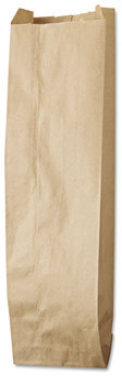 Liquor Bag. Kraft Paper. Quart Size. 35# Basis Weight. 500 Bags/Bale. Measurements: 4-1/2" x 2-1/2" x 16"