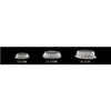 A Picture of product 241-211 Dome Cover.  Clear.  Fits 12BWWQ, 12BWHQ, 12BWBQ, 12BWWC, 12BWWF, 6PWQ, 6PHQ, 6PBQ, 6PWC, 6PWF Plates.
