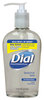 A Picture of product DIA-82834 Dial® Professional Antimicrobial Soap for Sensitive Skin,  7.5oz Décor Pump Bottle, 12/Case.