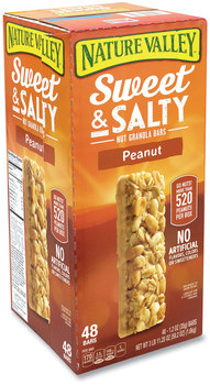Nature Valley® Granola Bars, Sweet and Salty Peanut, 1.2 oz Pouch, 48/Box, Free Delivery in 1-4 Business Days