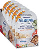 A Picture of product GRR-90200454 Kraft® Philadelphia Multigrain Bagel Chips & Garden Vegetable Cream Cheese Dip, 2.5 oz, 5/Box, Free Delivery in 1-4 Business Days