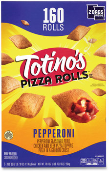 Totino's® Pizza Rolls® Pepperoni Pizza Rolls, 39.9 oz Bag, 80 Rolls/Bag, 2 Bags/Box, Free Delivery in 1-4 Business Days