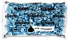 A Picture of product GRR-24600053 Hershey®'s  Milk Chocolate Candy KISSES, Milk Chocolate, Blue Wrappers, 66.7 oz Bag, Free Delivery in 1-4 Business Days