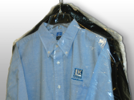 Gusseted Garment Bag on Roll, 21" x 4" x 38", 0.60 Mil, 510/Case. SPECIAL ORDER.  NON-RETURNABLE.