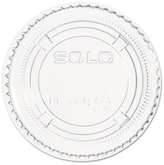 Dart Complements Portion/Medicine Cup Lids, Plastic, Clear, 2500/Case. Fits 1.5-2.5 oz. Clear. 2500 count.