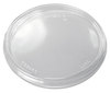 A Picture of product 120-431 Non-Vented Lid.  Clear.  Fits 10J12, 12J12, 14J12, 14FJ12, 12X12, 6SJ12, 8SJ12, 6B12 Cups.