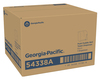 A Picture of product 892-312 GP PRO™ Universal Push-Paddle Paper Towel Dispenser. 14.750 X 13.500 X 10.875 in. Opaque Black.