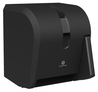 A Picture of product 892-312 GP PRO™ Universal Push-Paddle Paper Towel Dispenser. 14.750 X 13.500 X 10.875 in. Opaque Black.
