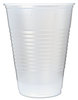 A Picture of product 101-908 Fabri-Kal® RK Polystyrene Cold Drink Cups. 20 oz. Translucent, 50 Cups/Sleeve, 1,000 Cups/Case.