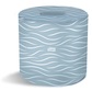A Picture of product 887-637 Tork 2-Ply Conventional Bath Tissue. White. 500 Sheets/Roll, 80 Rolls/Case