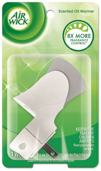 Air Wick® Scented-Oil Warmer,  2-5/16w x 3-11/16d x 6-5/16h, White, 6/Carton