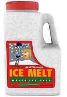 RoadRunner Calcium Chloride Blend Ice Melt. 12 lb. ** 160 jugs/pallet**