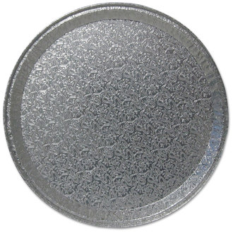 Durable Packaging Aluminum Cater Trays, 12" Dia., Flat, 50/Carton
