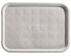 A Picture of product HUH-20803CT Chinet® Savaday® Molded Fiber 1-Compartment Rectangular Flat Food Trays. 6 X 12 X 1 in. White. 200/Case.