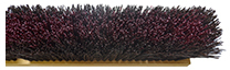 24" Medium Poly Border / Heavy Center - Wood Block, 12/Case