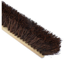 24" Palmyra Garage Brush - Wood Block, 12/Case