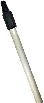 5' Fiberglass Threaded Handle - White, 12/Case