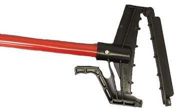 60" Side Release Mop Handle - Black Metal Handle, 12/Case