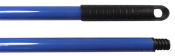 48" Blue Metal Handle - 7/8" Dia. - Threaded, 25/Case