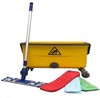 A Picture of product BBP-153342MFK Premium Microfiber Flat Mop Kit - 42L