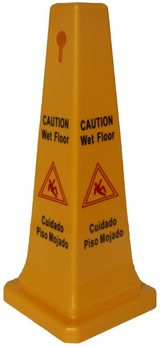 25" Wet Floor Cone, 6/Case