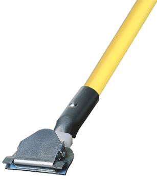 5' Blue Fiberglass Clip -On Dustmop Handle, 12/Case
