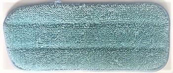 11" BLUE Looped Microfiber Flat Mop Pad