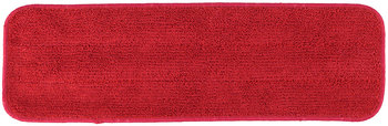 18" RED Looped Microfiber Wet Mop Refill, 12/Case