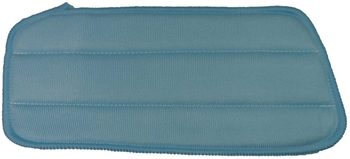 11" Glass Cleaning Microfiber Pad, 12/Case