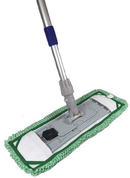 18" Premium Pocket Mop GREEN, 12/Case