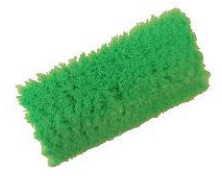 10" Green Soft Fiber Multi-Surface, 12/Case