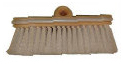 9" White Flagged Acid Resistant Truckwash, 12/Case