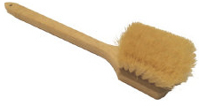 20" White Tampico Wood Blk Utility, 12/Case