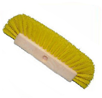 10" Multi-Surface Deck Scrub w/ Side Bristles, 12/Case