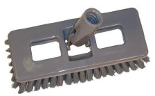 Poly Fill Swivel Deck Scrub, 12/Case
