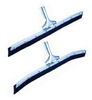 A Picture of product BBP-270136 36" Black Rubber Metal Squeegee - Straight