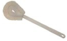 12" Plastic Handle Bowl Brush, 48/Case
