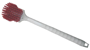 Color Coded Long Handle Utility - Red, 6/Case