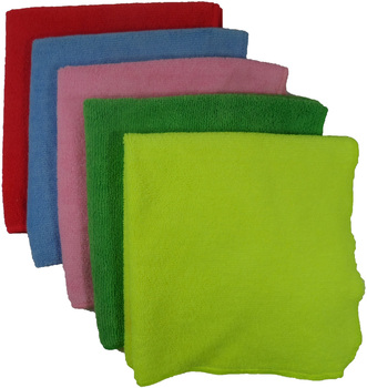 Microfiber Dusting Cloth. 16 X 16 in. Blue. 12/bag, 192/case.