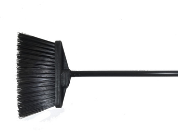 Multi-Angle Warehouse Sweep w/ Handle - Black Stiff, 12/Case