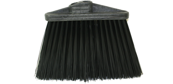 Multi-Angle Lobby Sweep - Head Only - Black Stiff, 12/Case