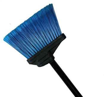 Multi-Angle Lobby Sweep w/ Black Handle- Blue Flagged, 12/Case