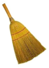 Light Warehouse Broom, 56" Tall, 12/Case