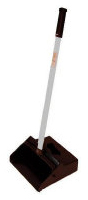 Plastic Lobby Dust Pan - Straight Handle, 6/Case